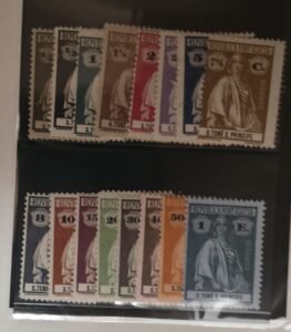 French Colonies and French Area - St. Thomas & Prince #194-209 Unused/Hinged Average/Fine/VF