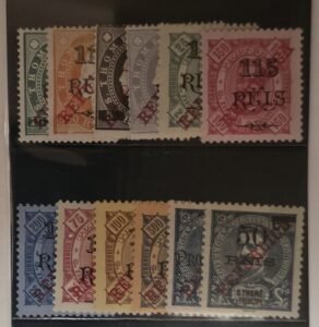 French Colonies and French Area - St. Thomas Princi #234-45 Unused/Hinged Fine/VF