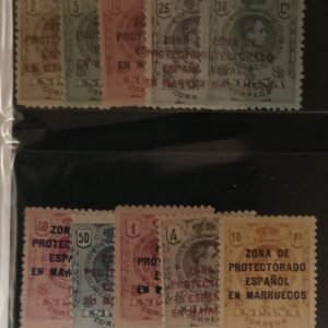 Spain - Spanish Morocco #53-5, 58-64 Unused/NH Fine/VF