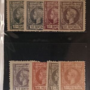 Spain - Fernando Po #104-11 Unused/LH Average/Fine