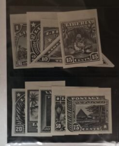 Liberia - Liberia #115-24 proofs Unused VF