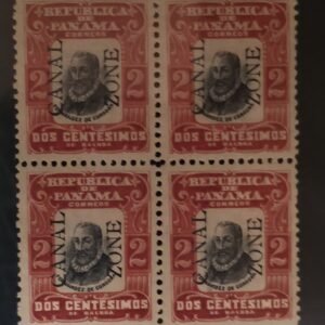 US Possessions - Canal Zone #21 Unused/NH VF/EF