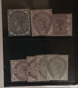 Great Britain - Great Britain #98-104 Hinged/LH