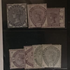 Great Britain - Great Britain #98-104 Hinged/LH