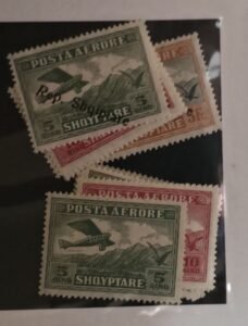 Albania #C1-14 Hinged