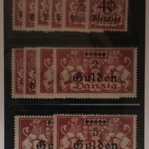Danzig, Memel, and Plebescites - Danzig #156-67 Unused/NH Fine/VF