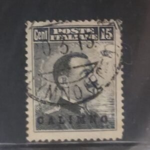Italy and Italian Area - Italy - Calimno #9 Used VF
