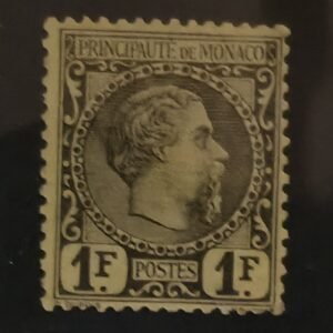 French Colonies and French Area - Monaco #9 Unused/LH Fine