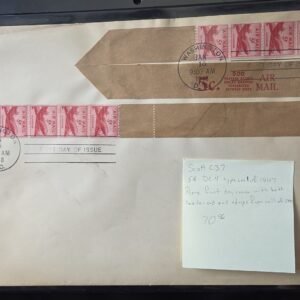 US Airmails #C37 First day cover
