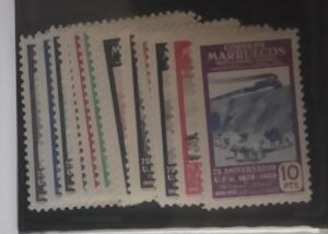 Spain - Spanish Morocco #280-91, E11 Unused/LH