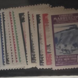 Spain - Spanish Morocco #280-91, E11 Unused/LH