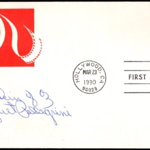 US 1990 #2445 FDC Signed by Margaret Pellegrino, Actress, Original Munchkin, Wizard of Oz