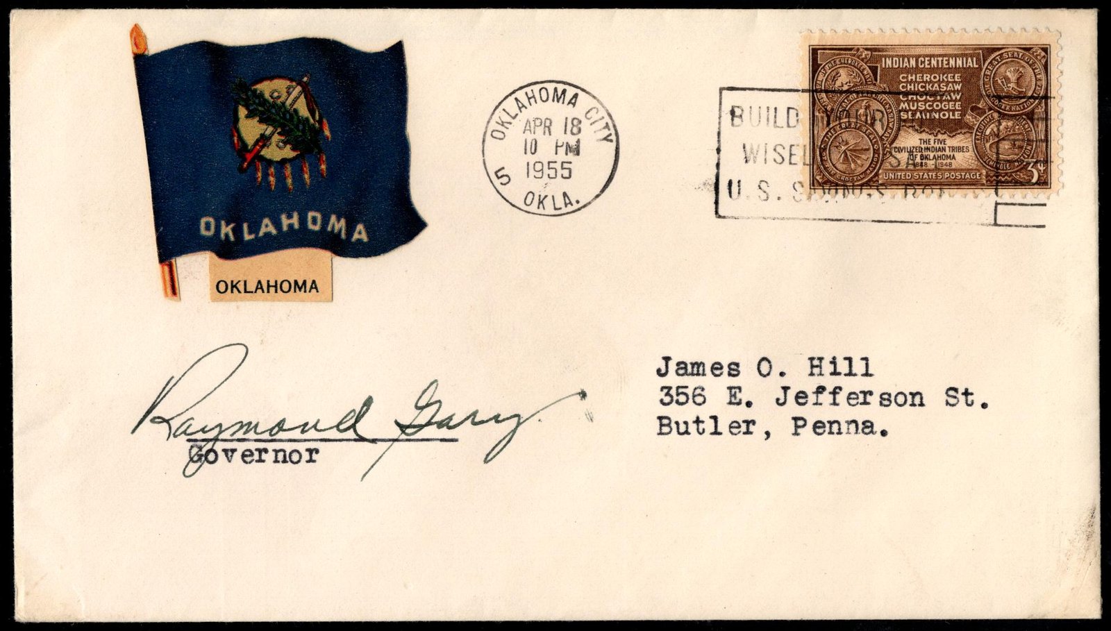 972_signed Governor_Raymond_gary