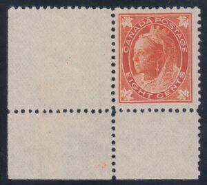 Canada #72 NH F-VF Corner Margin