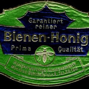 Germany "Bienen-Honig" label picturing Bee