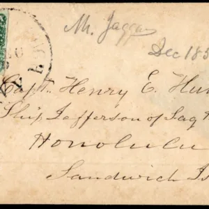 US 13 Type I F-VF on Cover to Honolulu
