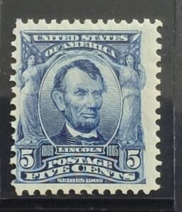 US Bureau and Regular Issues #304 Unused/NH Just Fine