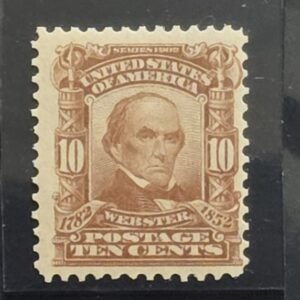 US Bureau and Regular Issues #307 Unused/NH Fine