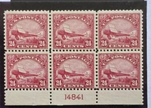 US Airmails #C6 Unused/Regummed Just Fine