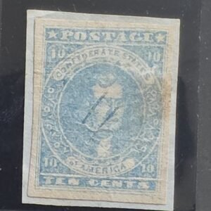 US Confederates - CSA #2e Used/NH EF