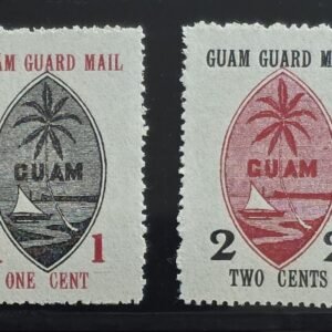 US Possessions - Guam #M3-4 Unused/NH VF/EF