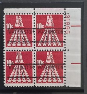 US Airmails #C72 var Unused/NH Fine+