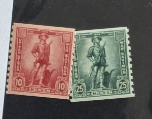 US Savings Stamps #WS12-13 Unused/NH VF