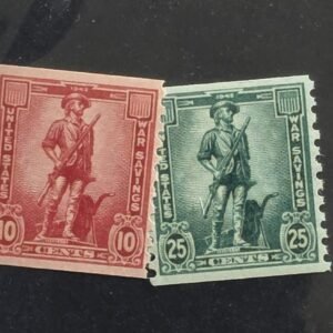 US Savings Stamps #WS12-13 Unused/NH VF