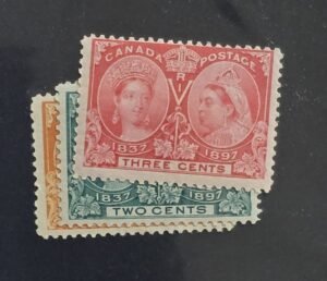 Canada #51-54 Unused/Hinged Fine-VF