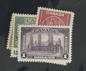 Canada #241-245 Unused/Hinged / LH