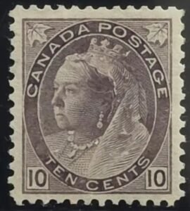 Canada #83 Hinged VF-XF