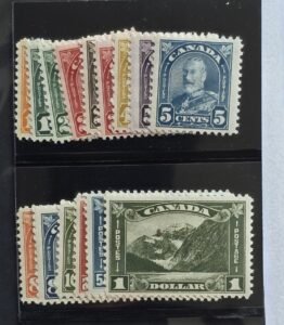 Canada #162//177 Unused/LH Fine-VF