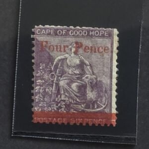 British Area A- M - Cape of Good Hope #20 Mint/Hinged Fine
