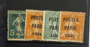 France #Precancels invert 76-9 Unused/Used Average/Fine