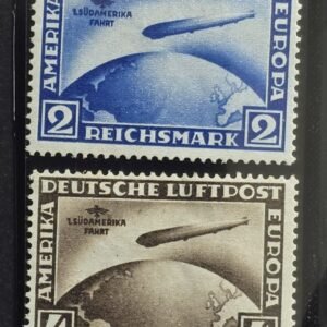 Germany #C38-9 Unused/Hinged Fine; VF