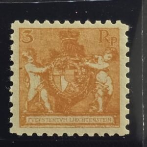 Liechtenstein #56a Var. Unused/LH VF