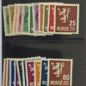 Countries - N- Z #187-202A NH Mostly VF+