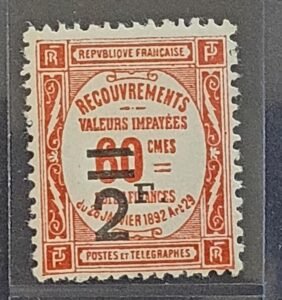 France #J57 Unused/NH Fine/VF