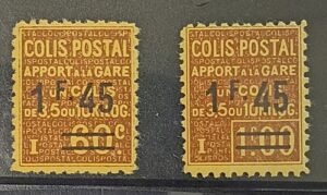 France #Q83,84 Unused/Hinged Fine