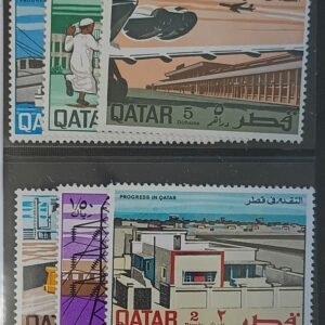 Countries - N- Z - Qatar #166-71 Unused/NH VF