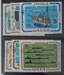 Countries - N- Z - Qatar #178-83 Unused/NH VF