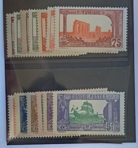 Countries - N- Z - Tunisia #29-57 Unused/Hinged Fine/VF