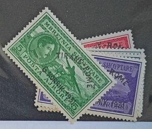 Albania - Albania #C36-42 Unused/Hinged VF