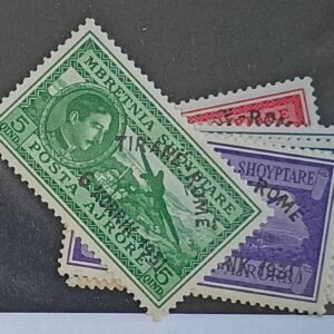 Albania - Albania #C36-42 Unused/Hinged VF