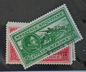 Albania #C36-42 Unused/Hinged VF