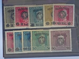 Poland #30/40 Unused/Hinged VF