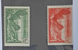 France #B66-67 Unused/Hinged Fine