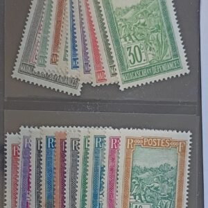French Colonies and French Area - Madagascar #79/114 Unused/Hinged Fine; VF