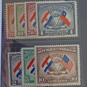 Countries - N- Z - Paraguay #C147-53 Unused/NH