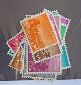 British Area A- M - India #254-71 NH
